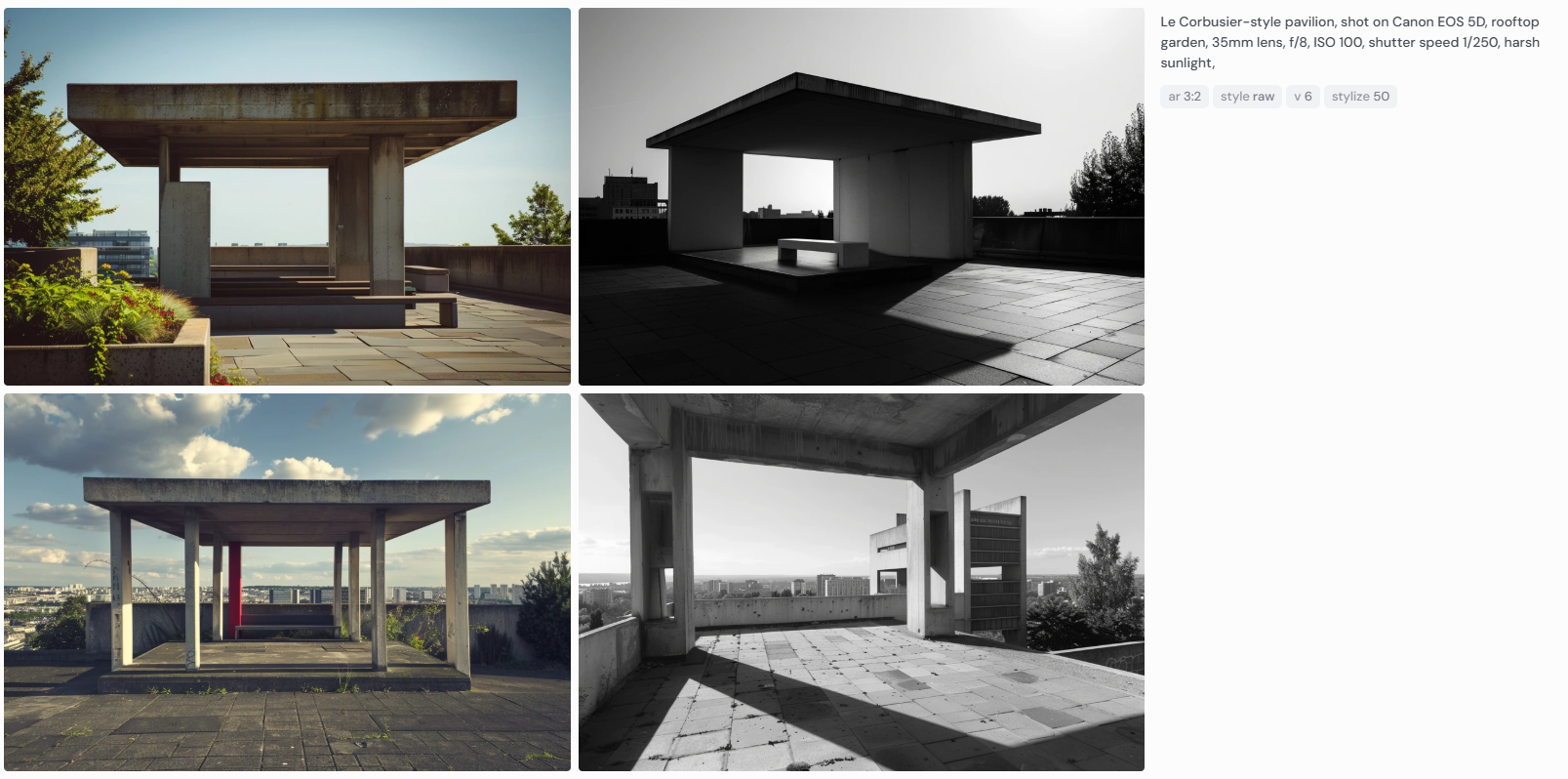 From Modernism to Midjourney: Reimagining Le Corbusier Through AI