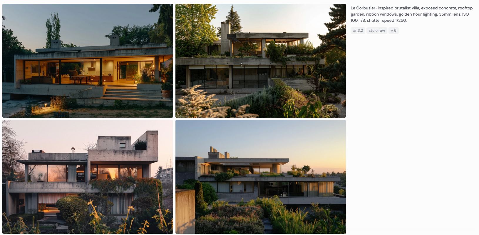 From Modernism to Midjourney: Reimagining Le Corbusier Through AI