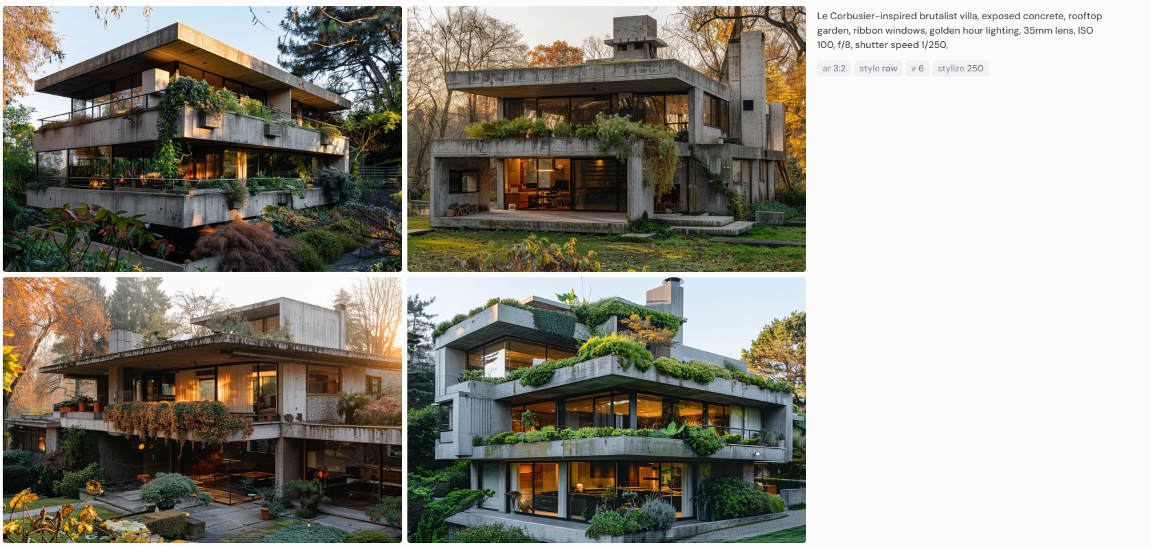 From Modernism to Midjourney: Reimagining Le Corbusier Through AI