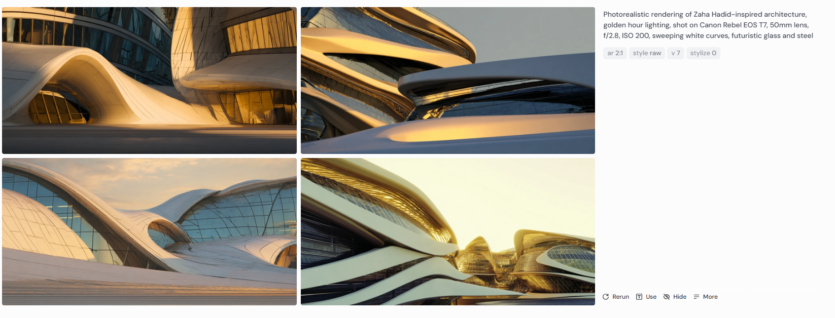 From Vision to Render: Exploring Zaha Hadid Through Midjourney and the Beginner’s Lens
