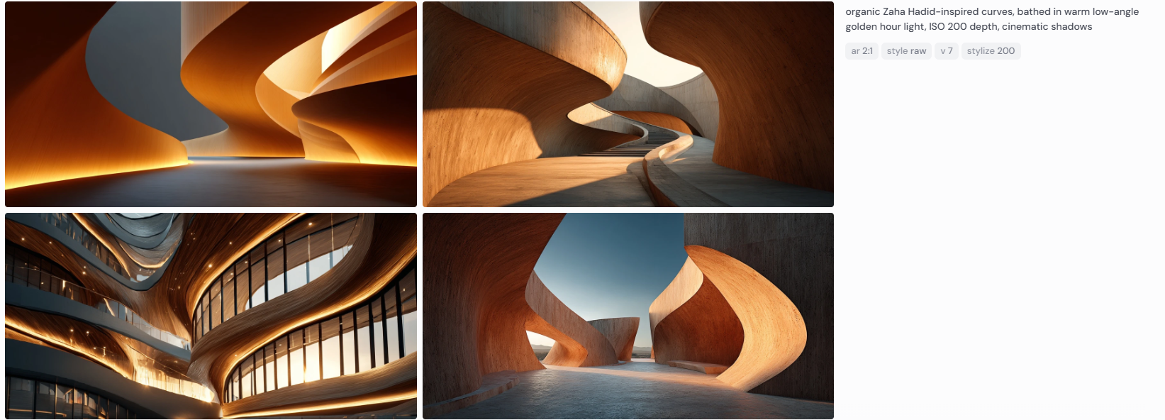 From Vision to Render: Exploring Zaha Hadid Through Midjourney and the Beginner’s Lens