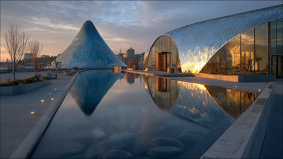 The Life and Work of Arthur Erickson Through the Lens of Midjourney AI